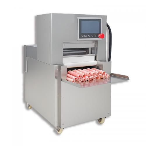 Automatic Meat Roll Cutting Machine Hot Pot Supermarket Meat Roll Cutting Machine