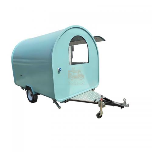Catering Trailer For Sale Color Can Be Customized Most Popular Designed Round Snack Food Trailer