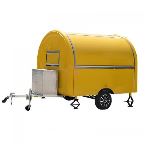 Catering Trailers LOGO Can Be Customized Pizza Trailers on Wheels For Sale