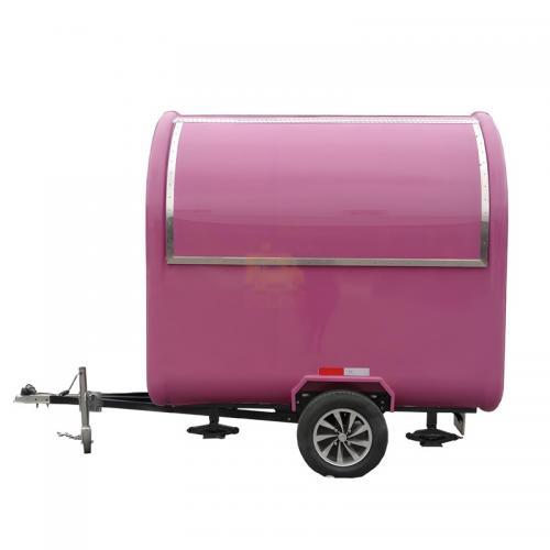 Coffee Trailers Kitchenware Can Be Customized Large Capacity 4 Whee Food Cart Trailerhen Set Trailers