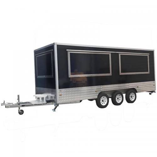 Commercial Kitchen Trailer China Food Carts Mobile Commercial Caravan Concession Ice Cream