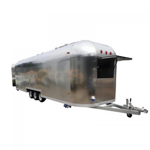 Cooking Trailer Airstream Mobile Catering Trailers BBQ Customizable Food Trailers For Sale
