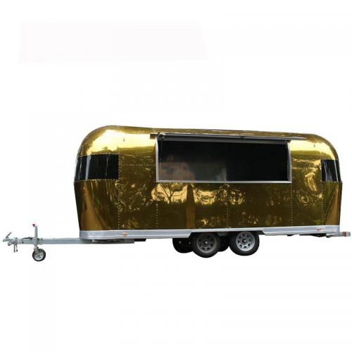 Custom Food Trailer Airstream Custom Food Van for Sale BBQ Pizza Burger Ice Cream Coffee Trailer