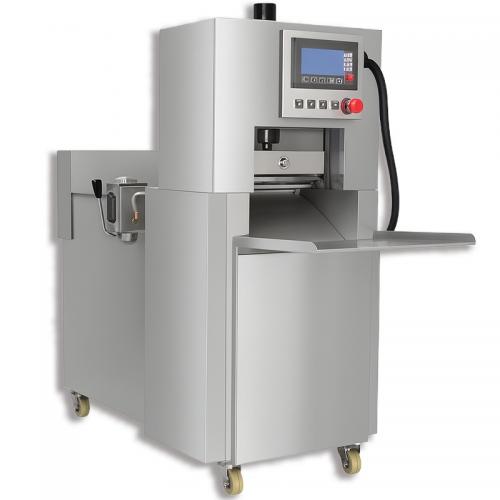 Electric Meat Roll Cutter Machine Frozen Meat Mutton Roll Cutting Machine