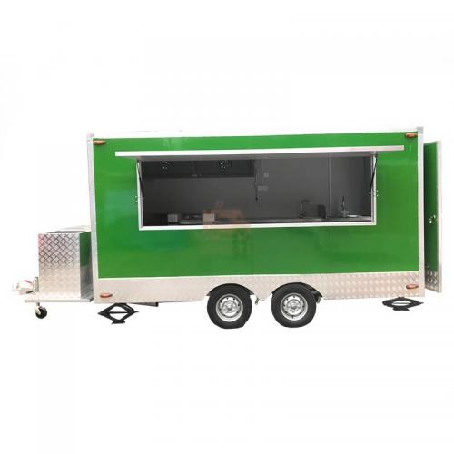 Food Trailers And Trucks New Customizable Colors Coffee Food Square Trailers For Sale