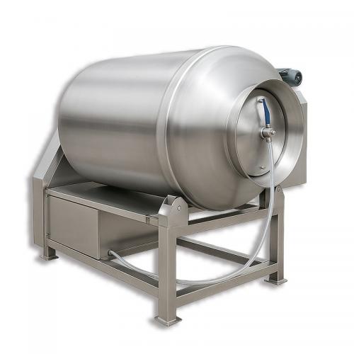 Meat Marination Tumbler For Efficient Marination Tenderizing And Mixing Of Meat Products