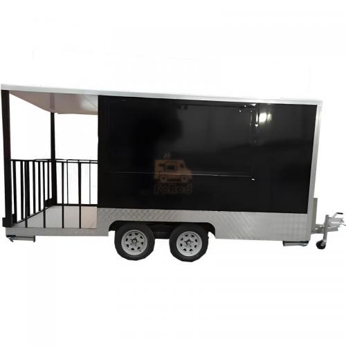 Mobile Coffee Trailers Mobile Ice Cream Grill Fast Shawarma Food Vending Cart For Sale