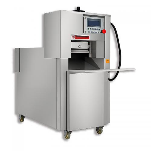 Precision Meat Roll Cutting Machine Industrial Meat Bacon Cut Roll Machine