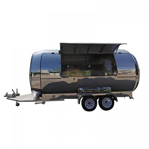 Small Food Trailer Street Mobile Concession Mobile Food Trailer With Full Kitchen Equipments