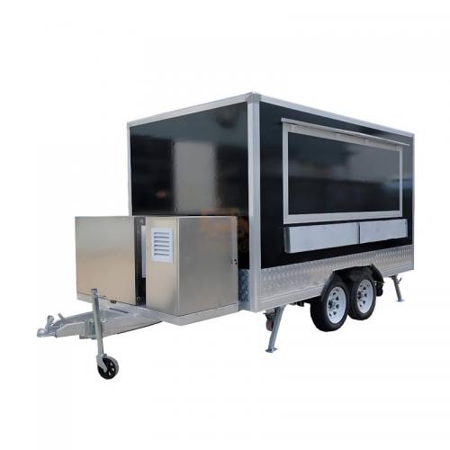 Sweetly Seasoned Food Trailer 12ft Fully Equipped Street Food Kiosk Snack Catering Cart