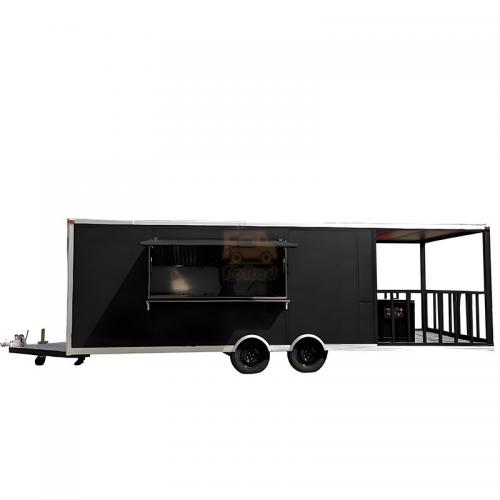Taco Food Trailer Custom USA Fast Mobile Kiosk for Pizza Ice Cream Coffee Concession Car