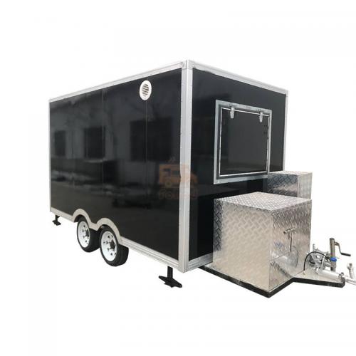 Taco Truck Trailer Chinese Manufacturers Multiple Scene Usage Mexican Square Food Trailers
