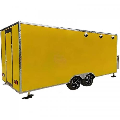 Trailer Food Cart Cheap Price Food Containers With Kitchen Equipment Europe Standard