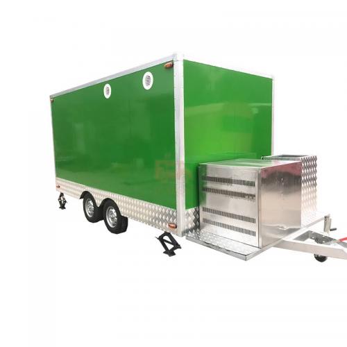 Trailer Truck Food 2M Custom Built Concession Food Trailer Trucks For Sale